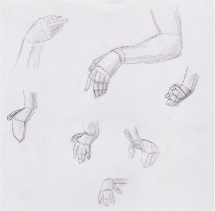 Hand poses 3