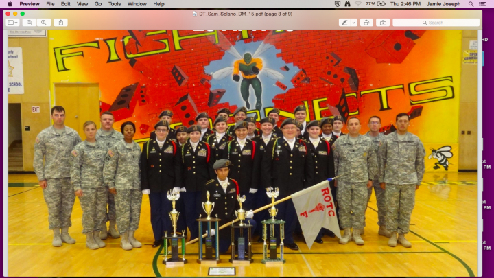 Sam Salano Drill Meet