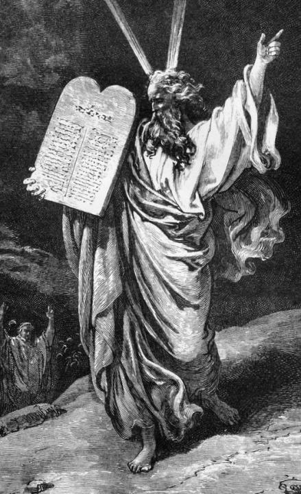Gustav Dore's Moses