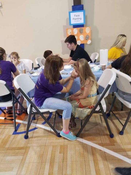 Face Painting, Fall Fest 2017