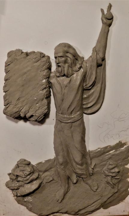 Clay model v. 8