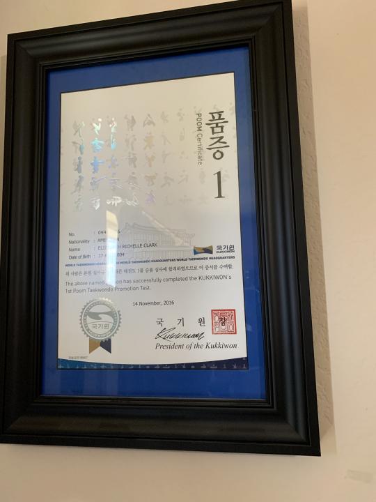 Black certificate