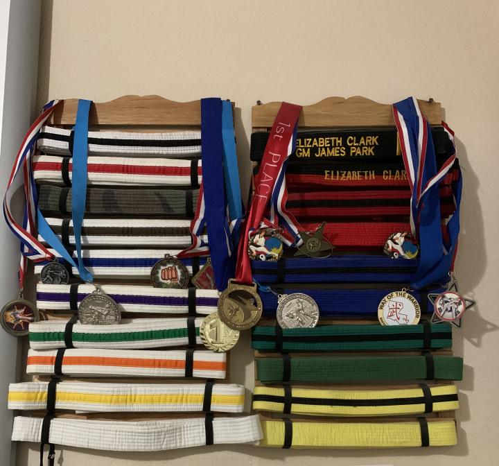 Taekwondo belts