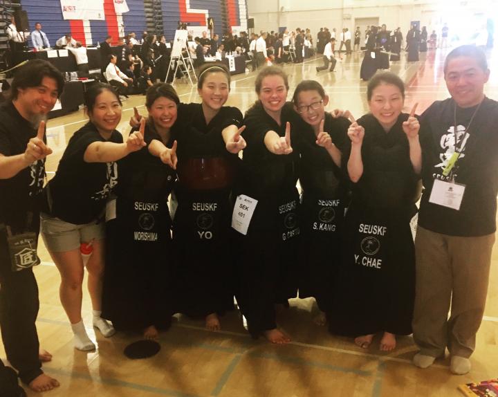 The Southeast US Girls National Kendo Team