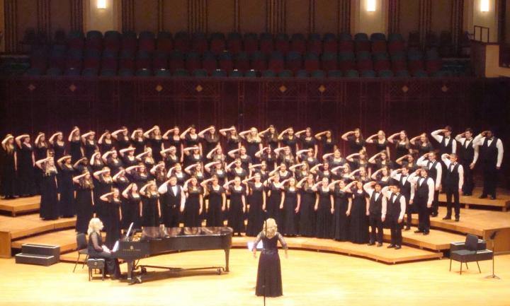Last Stance in a choir concert