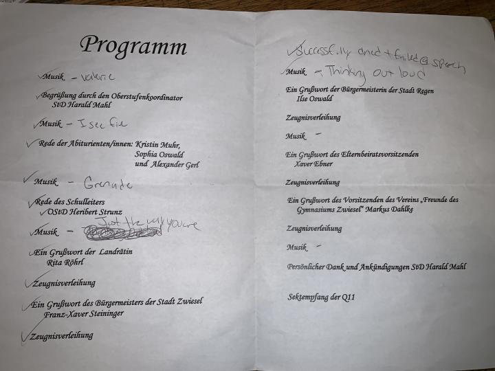 Concert Program