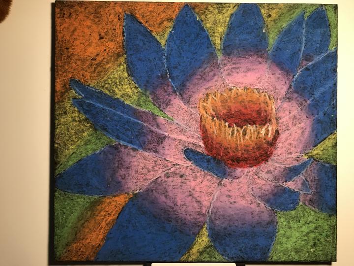 Abstract Art of Water Lily