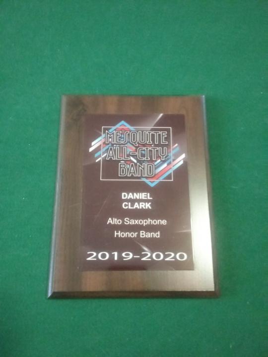 2019-2020 Mesquite All-City Band