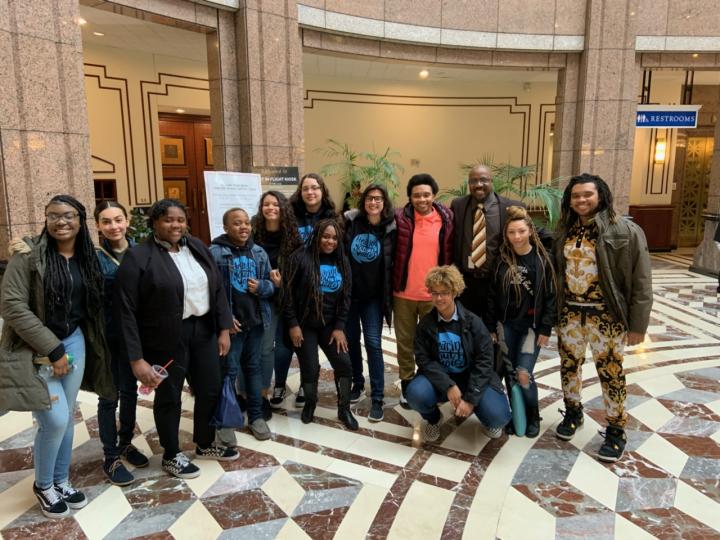 Group Photo at CT state capitol
