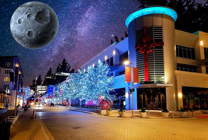 Christmas Space Village